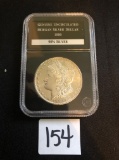 1880-S Uncirculated Morgan silver dollar