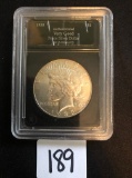 1935 Very Good Peace dollar