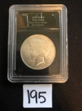 1922 Very Good Peace dollar