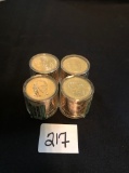 (4) Uncirculated 12 count US Presidential dollars (FV-$48)