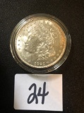 1921-D Morgan silver dollar