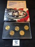 2004 Gold Edition State Quarter Set w/ COA