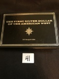 The First Silver Dollar of the American West