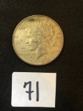 1923 Peace Liberty dollar