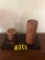 Spair of candles and bases  - NO SHIPPING NO SHIPPING