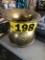 Copper Redskin Brand Chewing tobacco cut plug spittoon  NO SHIPPING