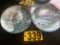 (2) Bradford Exchange Mandarin comm. Plates  NO SHIPPING