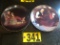 (2) Norman Rockwell plates  NO SHIPPING