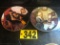 (2) Norman Rockwell plates  NO SHIPPING