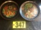 (2) Bradford Exchange Russian Fairy Comm. Plates  NO SHIPPING