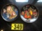 (2) Bradford Exchange Russian Fairy Comm. Plates  NO SHIPPING