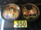 (2) Bradford Exchange Russian Fairy Comm. Plates  NO SHIPPING