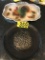 Wood & porcelain serving platters  NO SHIPPING