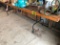 8 ft Wooden folding table  NO SHIPPING