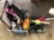 Box of cords, rope, No Parking sign  NO SHIPPING