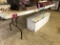 8ft wood folding table  NO SHIPPING