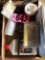 Light bulbs & licese plate frame  NO SHIPPING