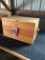 Wood stroage box  NO SHIPPING