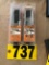 (2) Henry Big Boy Cantilever Scope Mounts  Shipping available at buyer's ex