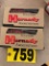2 boxes Hornaday Govt. 250 325GR  Shipping available at buyer's expense.