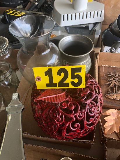 Decorative vases & pumpkin  NO SHIPPING