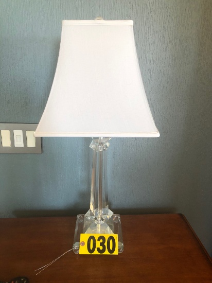 (2) Glass base lamps  - NO SHIPPING NO SHIPPING