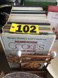 Cookbooks & holder  - NO SHIPPING NO SHIPPING