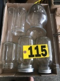 Canning jars & vase  NO SHIPPING