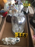 Music box, desk top clock  NO SHIPPING