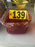 Carnival glass dish  NO SHIPPING