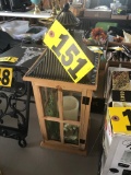 Decorative house candle holder NO SHIPPING