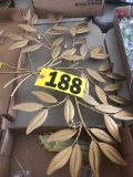 Gold metal leaf art  NO SHIPPING