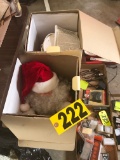 Mr. & Mrs. Claus decorative statues  NO SHIPPING