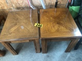 (2) End tables  NO SHIPPING