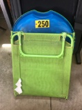 Lawn chair & snow sleds  NO SHIPPING