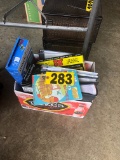 Scrapbooks, knives, B.S. game  NO SHIPPING