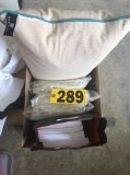 Pillows, covers, books  NO SHIPPING