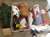 (3) Boxes Christmas décor  NO SHIPPING