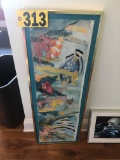 Fish print (no glass)  NO SHIPPING