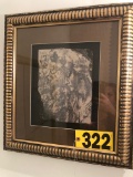 Framed stone art  NO SHIPPING