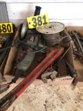 Porter Cable electric circ. Saw, pipe wrench & cable  NO SHIPPING