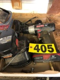 (2) Craftsman 19.2V drills w/ battery & charger NO SHIPPING