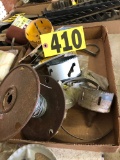 Saw blades, wire, tape  NO SHIPPING