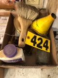 Cleaning brushes, wire, & ratchet straps  NO SHIPPING