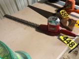 Craftsman elec hedge trimmers  NO SHIPPING