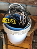 Buckets & jumper cables  NO SHIPPING