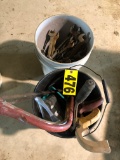 (2) Buckets of hand tools, wrenches & more  NO SHIPPING