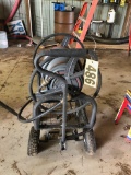 Garden hose reel & cart  NO SHIPPING