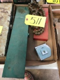 Socket sets, chain, & tape measure  NO SHIPPING