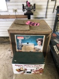Harvest Gold percolator & apple peeler  NO SHIPPING